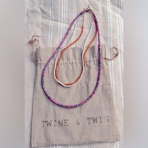 Twine&Twig necklace set.